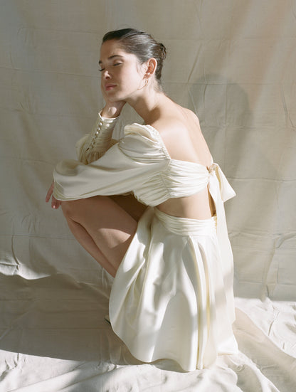 Spotlight Dress in Buttermilk