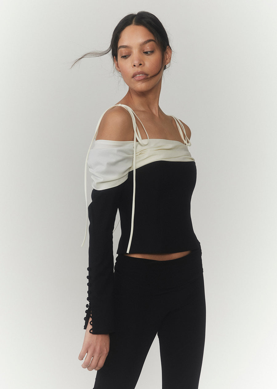 City Girl Top in Black