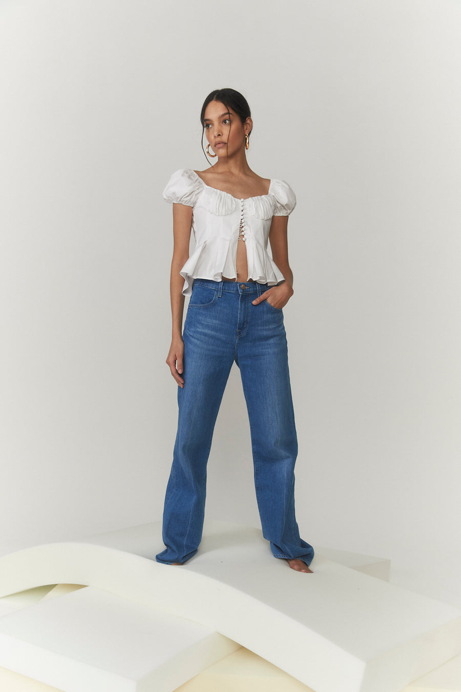 Dreamer Top in White