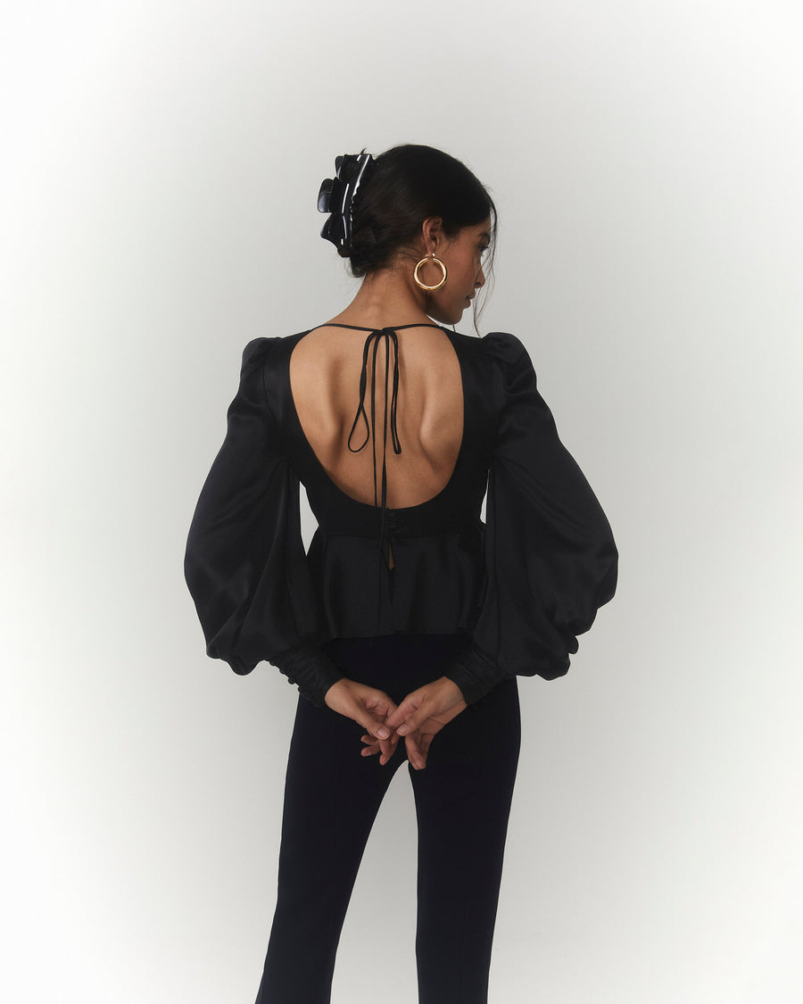 Glam Top in Black