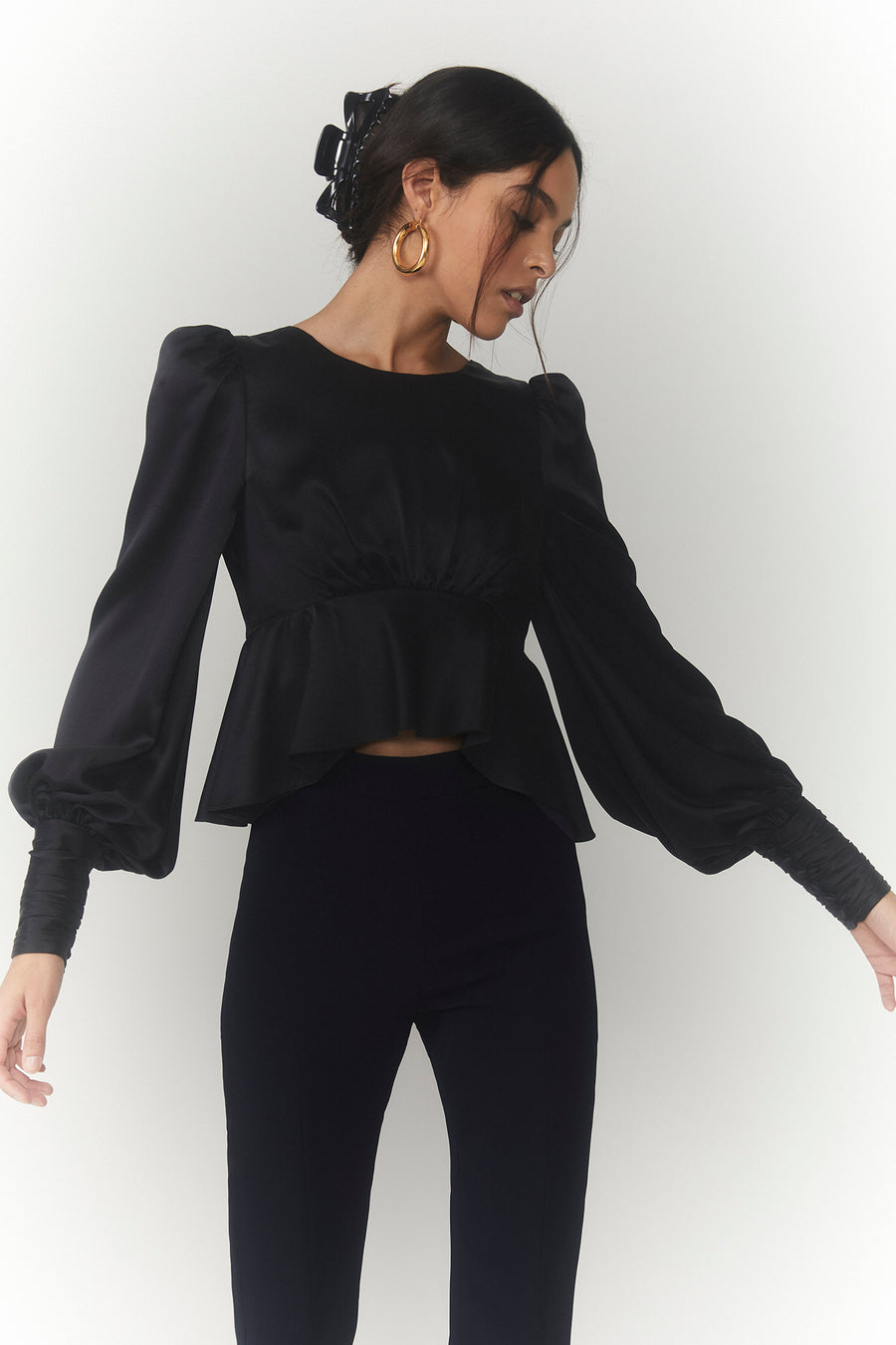 Glam Top in Black