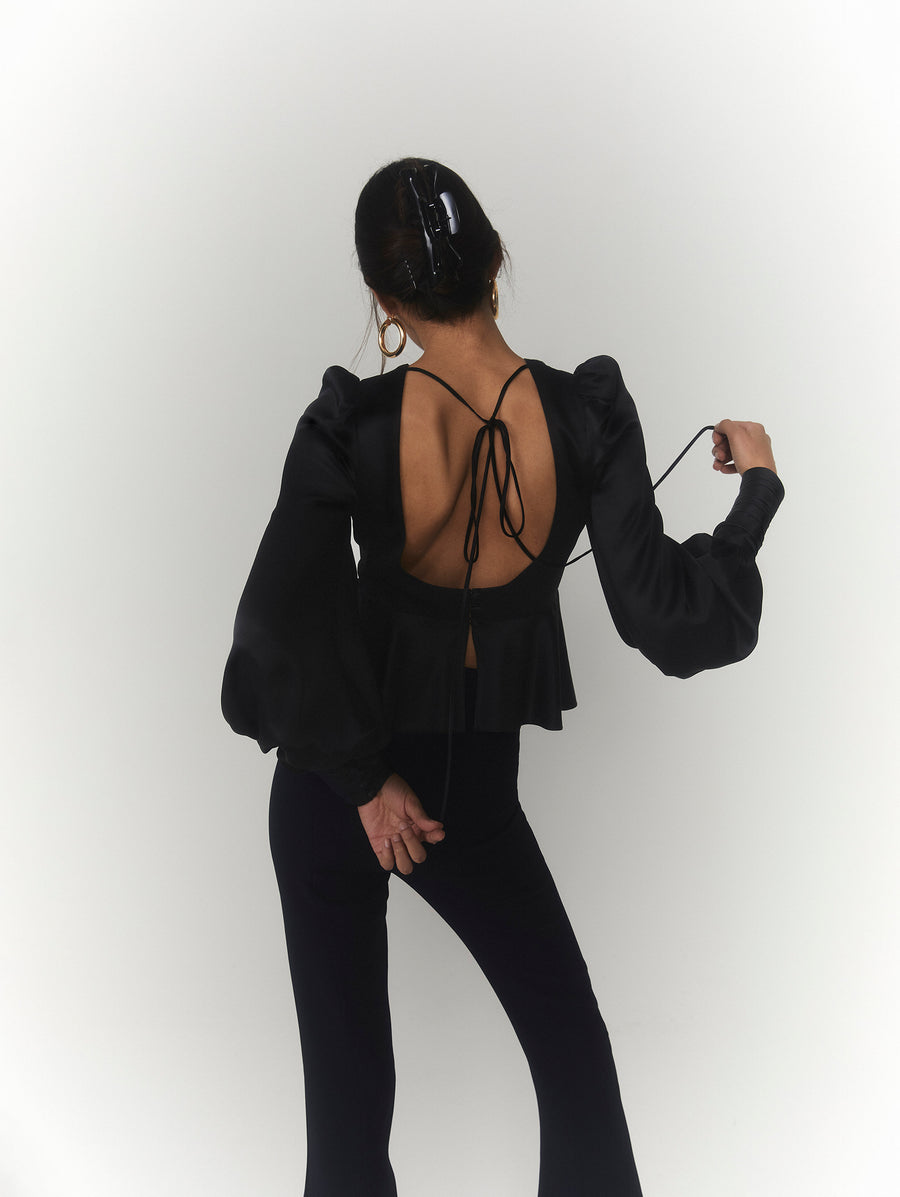 Glam Top in Black