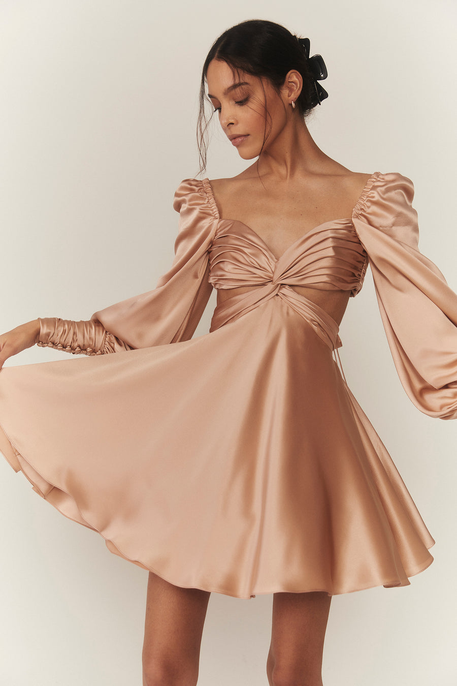 Spotlight Dress in Rose Gold