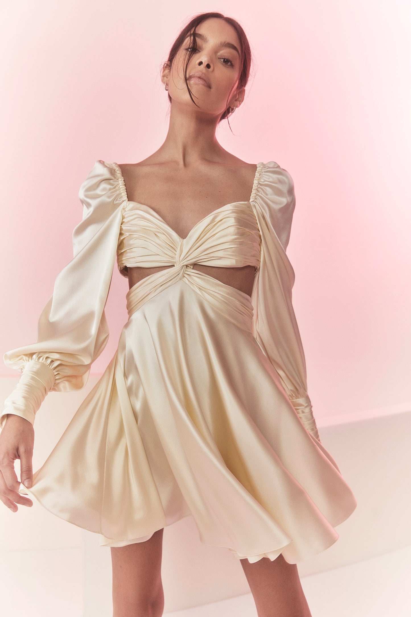 Spotlight Dress in Buttermilk