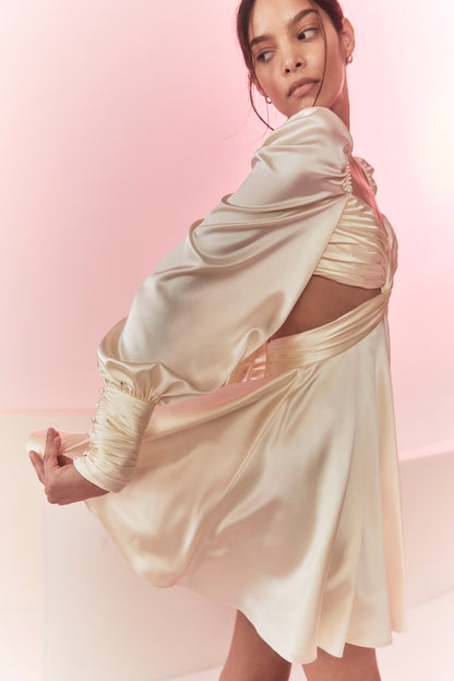 Spotlight Dress in Buttermilk