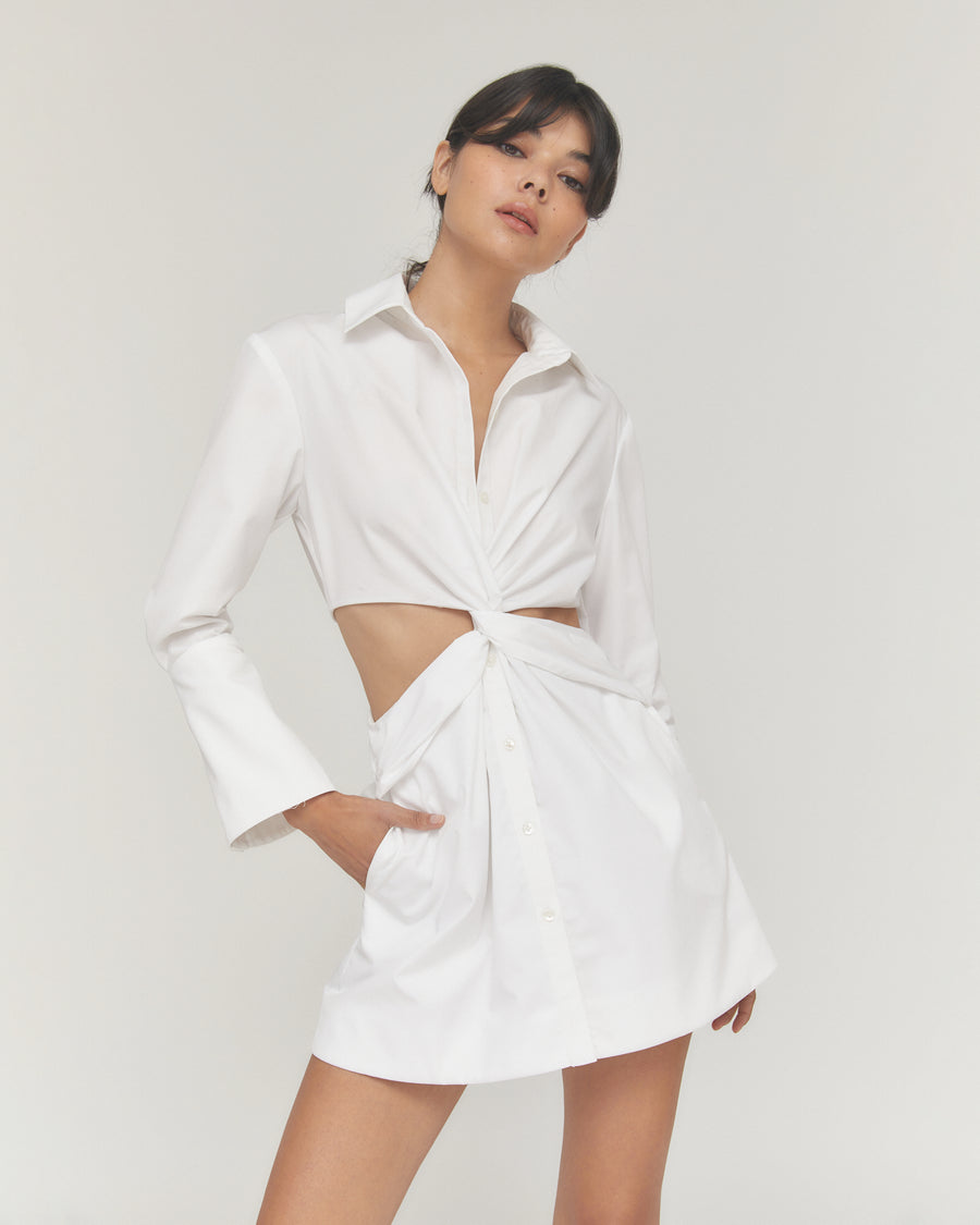 Twist Shirtdress