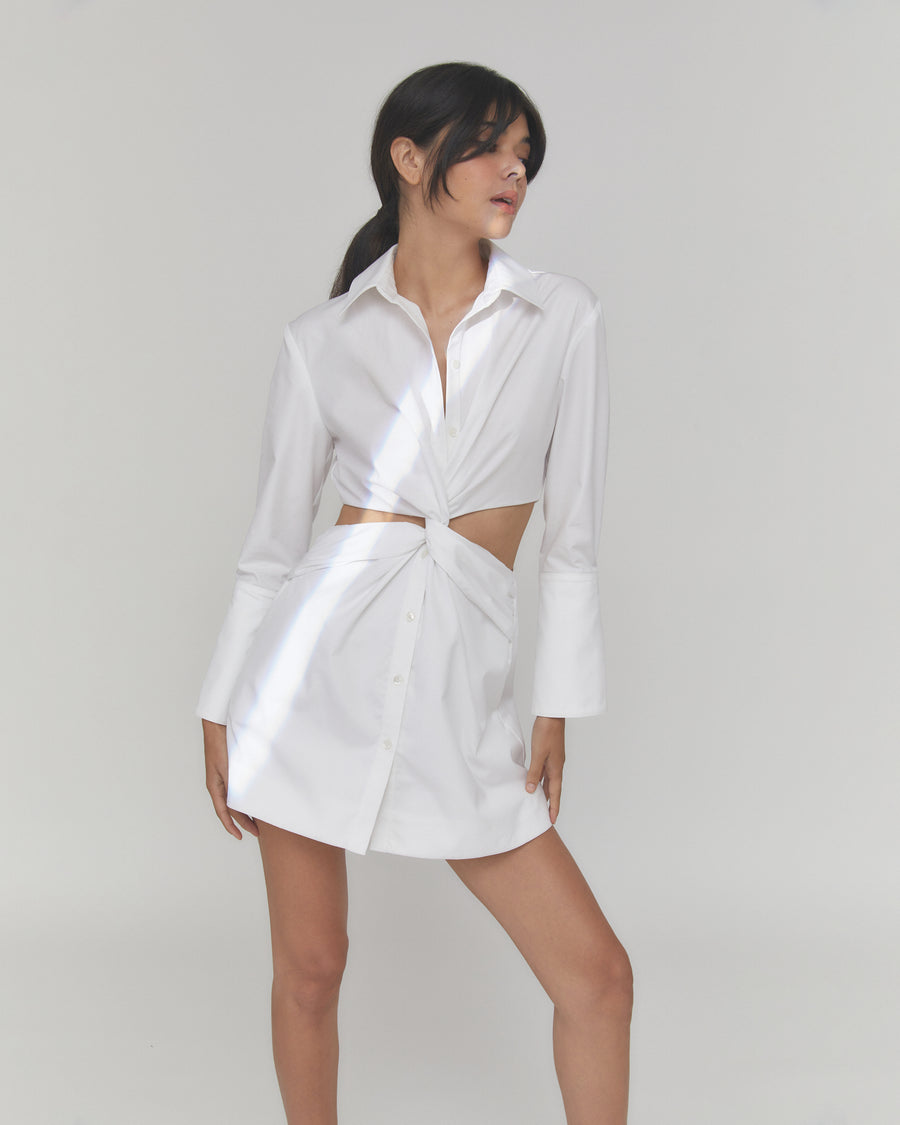 Twist Shirtdress
