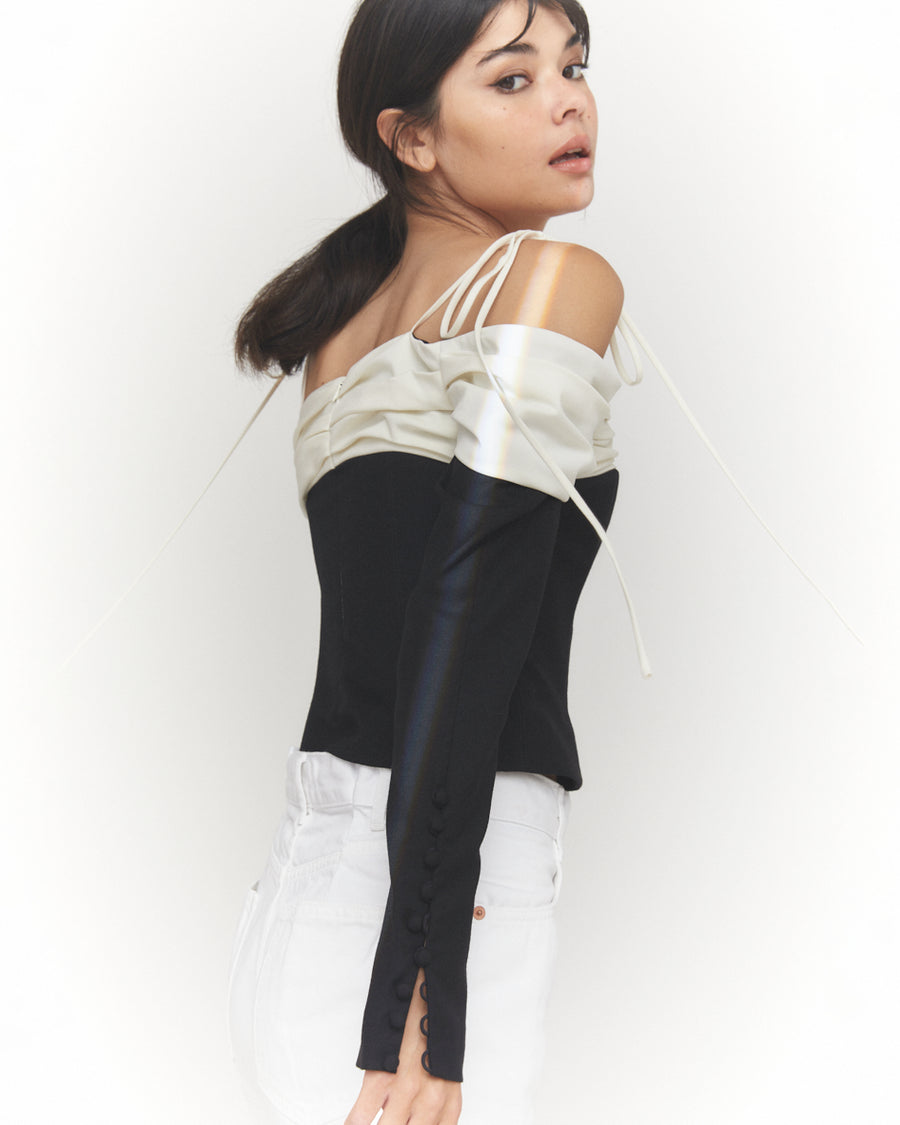 City Girl Top in Black