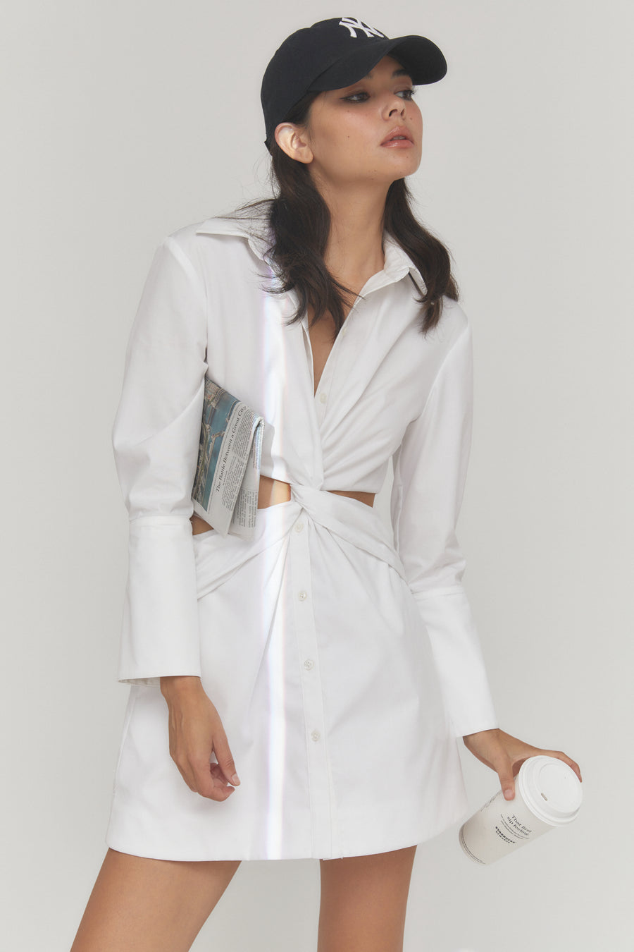 Twist Shirtdress
