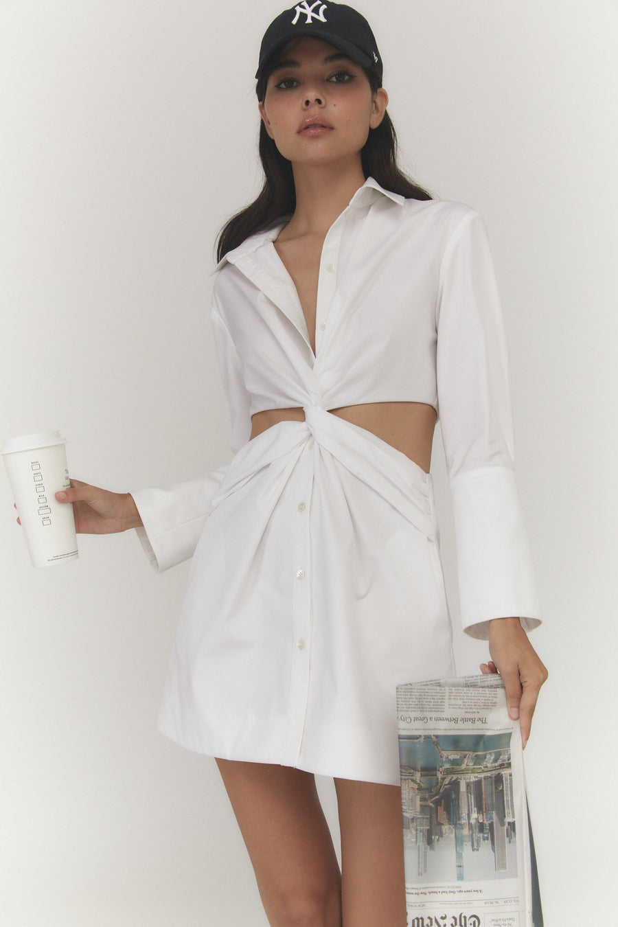 Twist Shirtdress