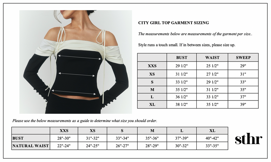 City Girl Top in Black