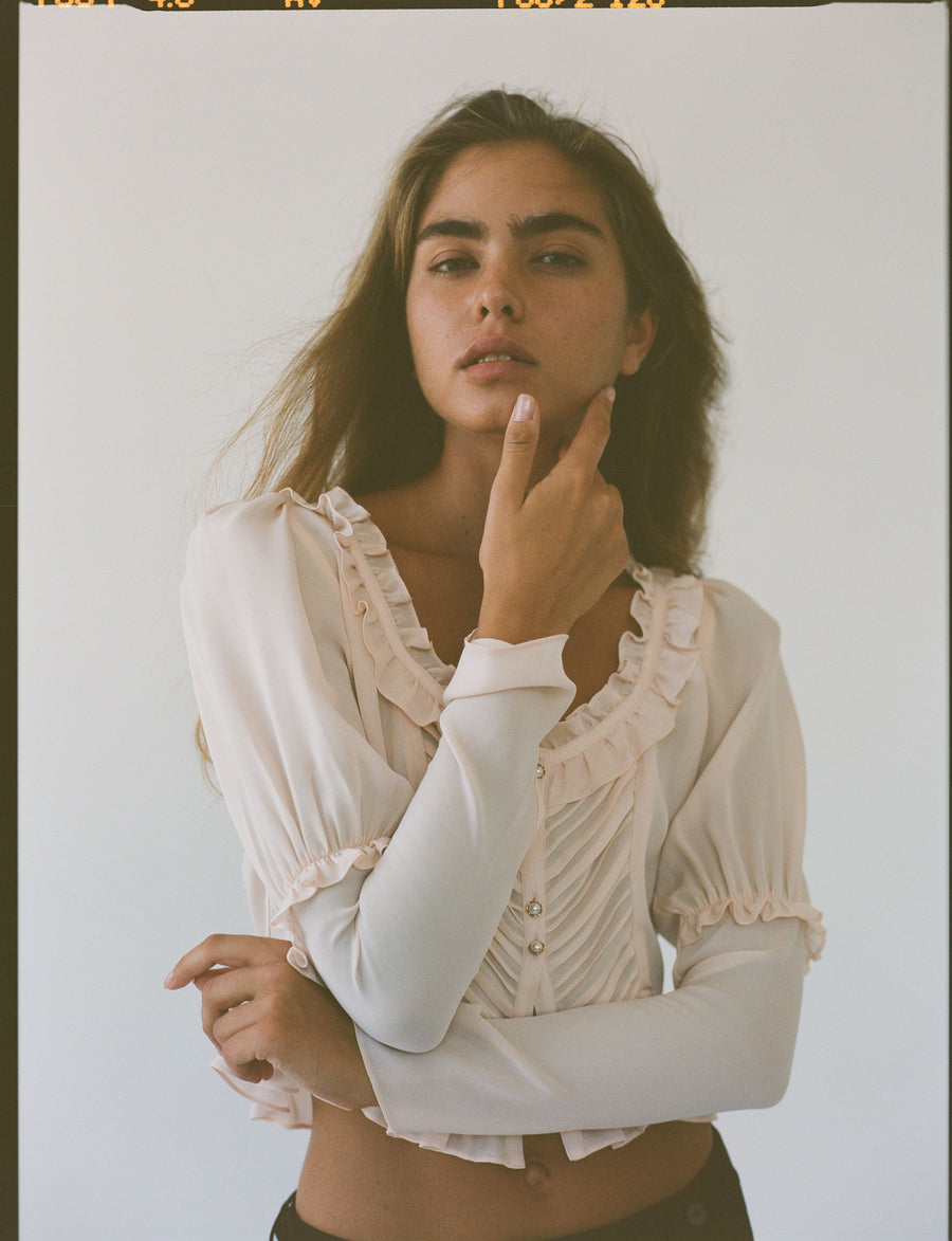 Victorian Top in Silk