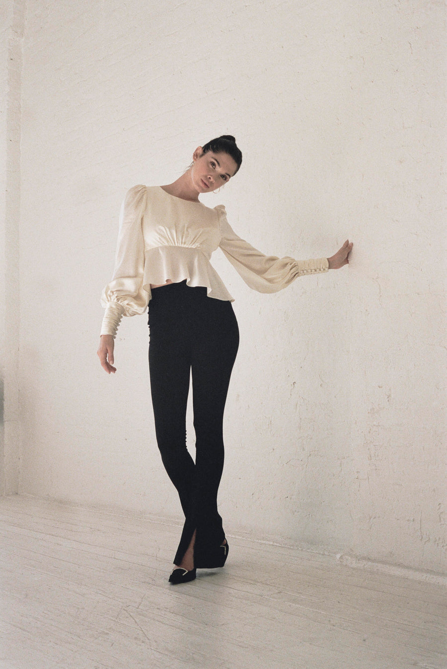 Glam Top in Buttermilk