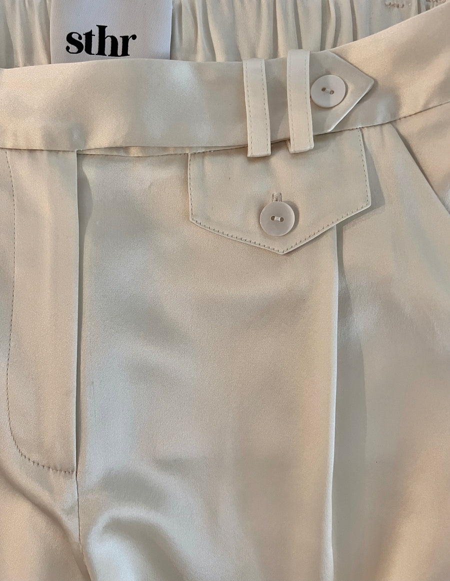 Classic Silk Trousers