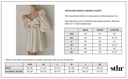 Spotlight Dress in Buttermilk