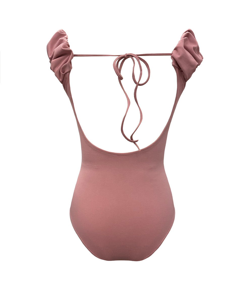 Ballet Bodysuit in Kitten Pink