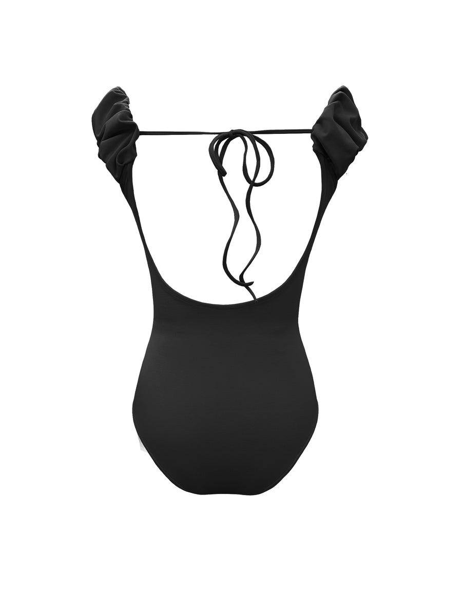 Ballet Bodysuit in Black