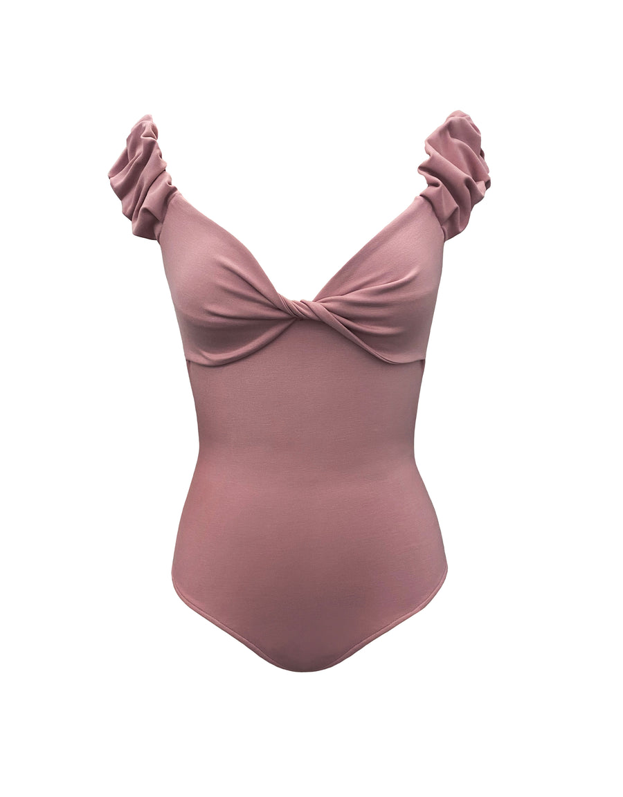 Ballet Bodysuit in Kitten Pink