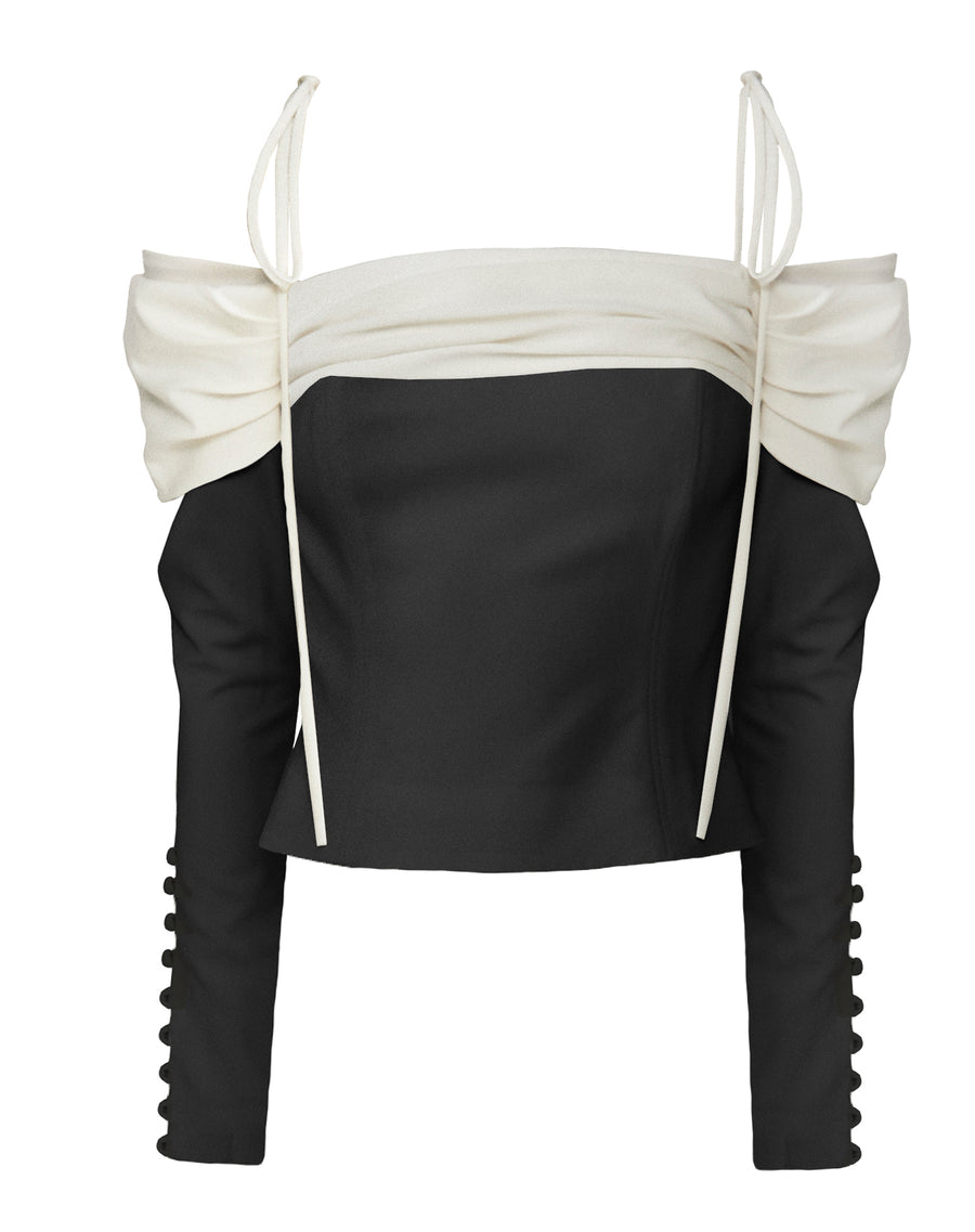 City Girl Top in Black