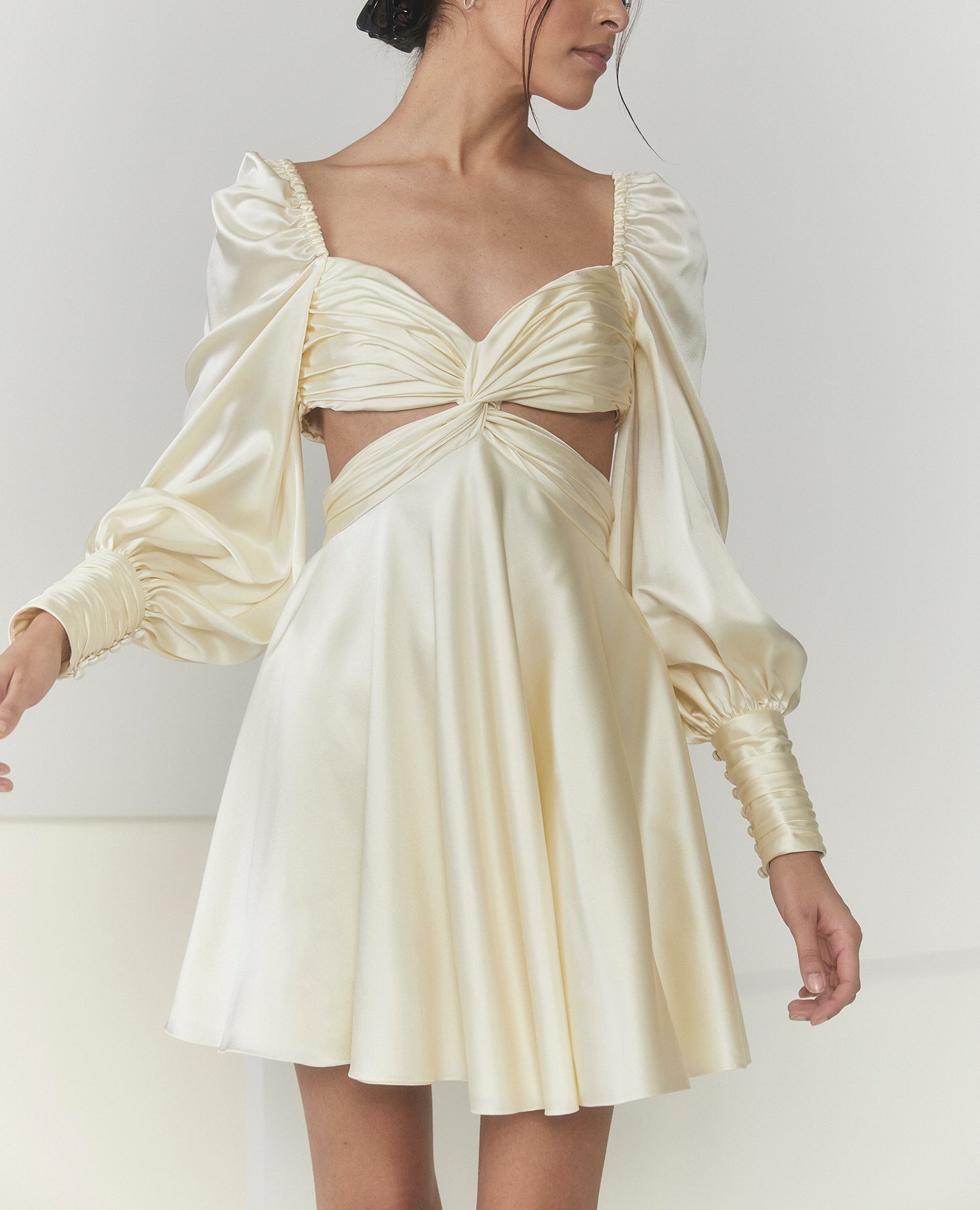 Spotlight Dress in Buttermilk – sthr