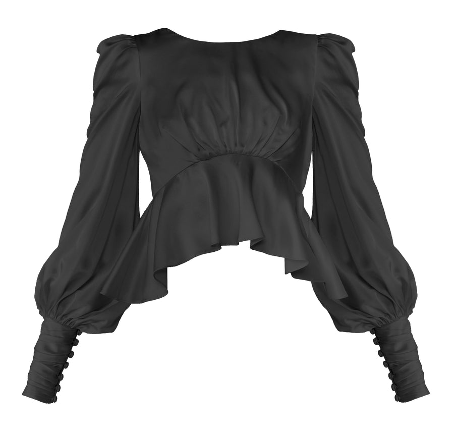 Glam Top in Black