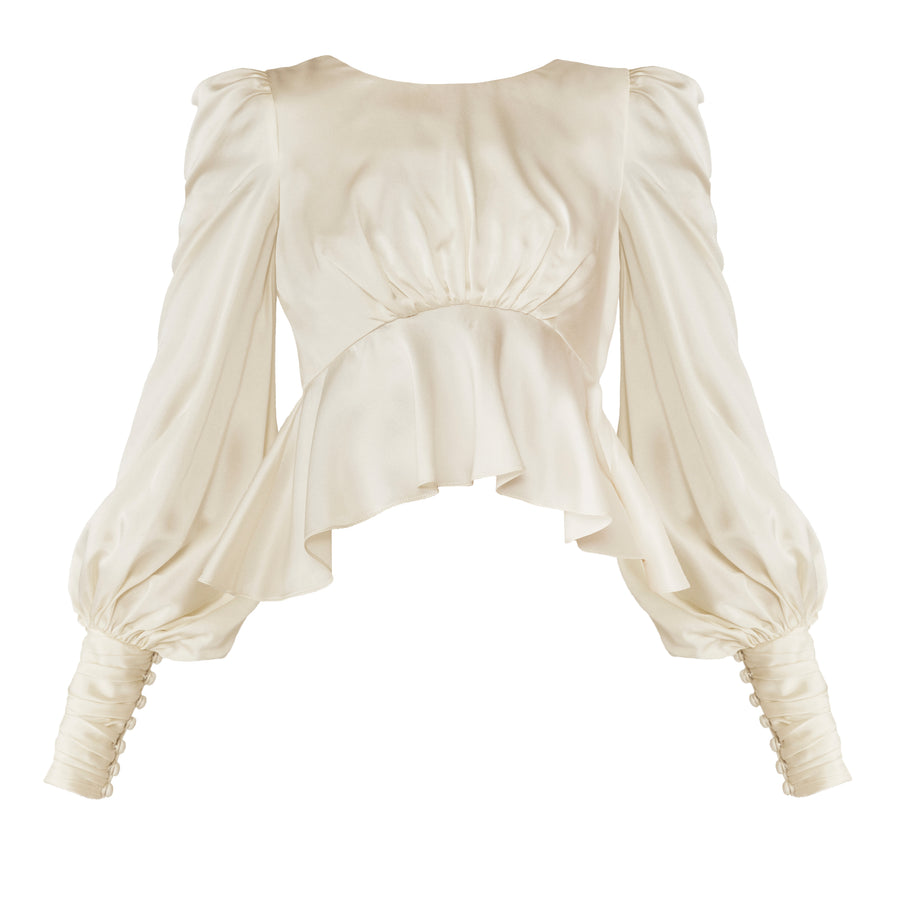 Glam Top in Buttermilk