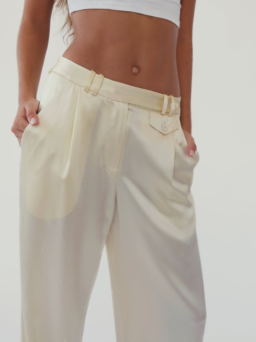 Classic Silk Trousers