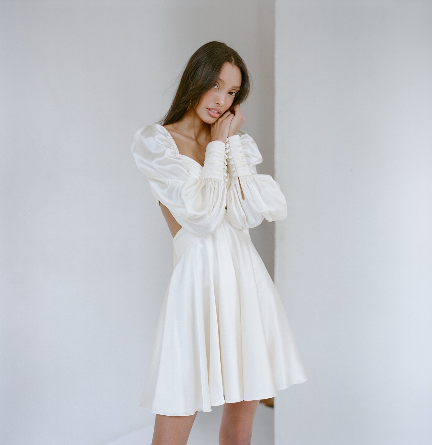 Spotlight Dress in Buttermilk