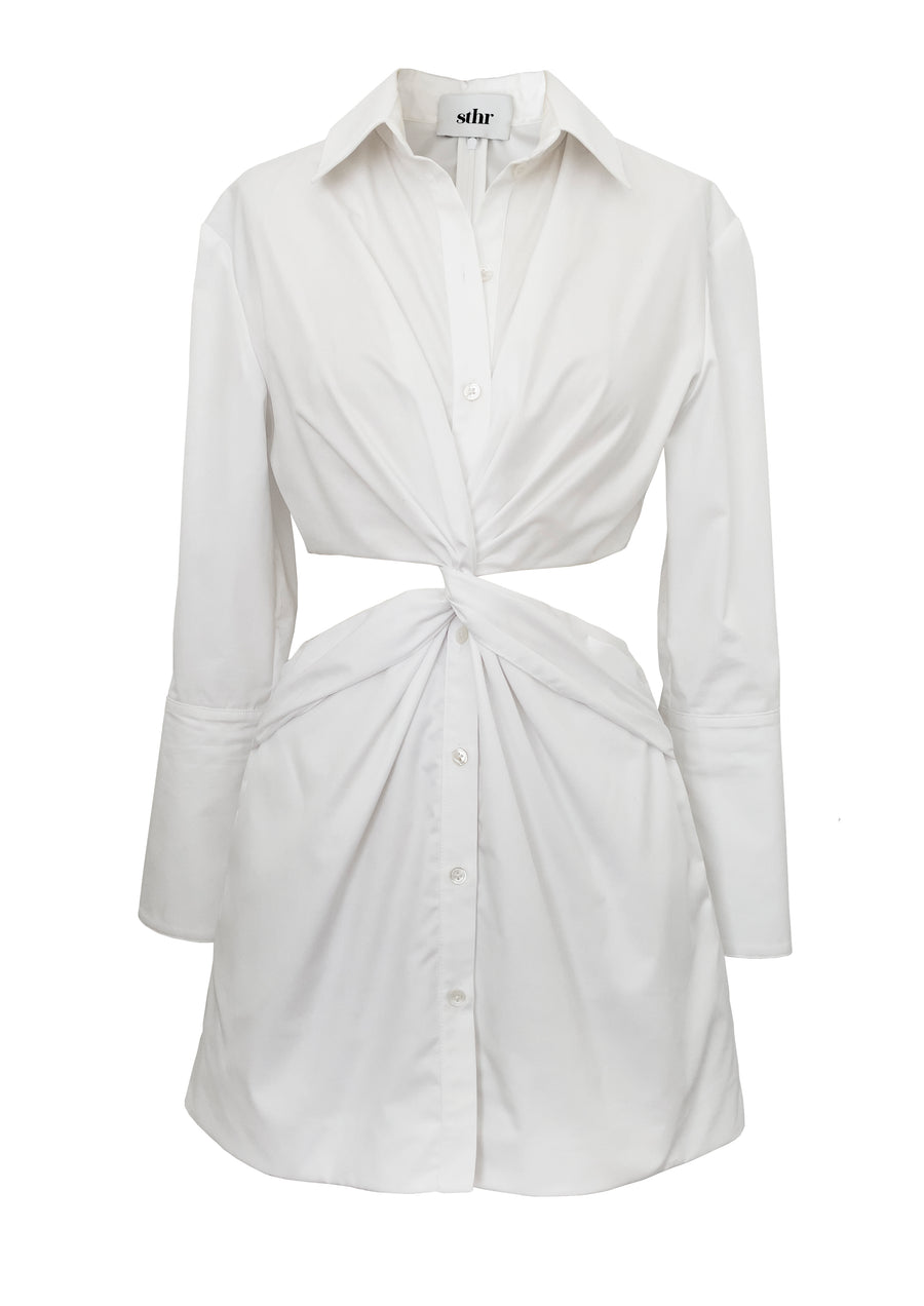 Twist Shirtdress